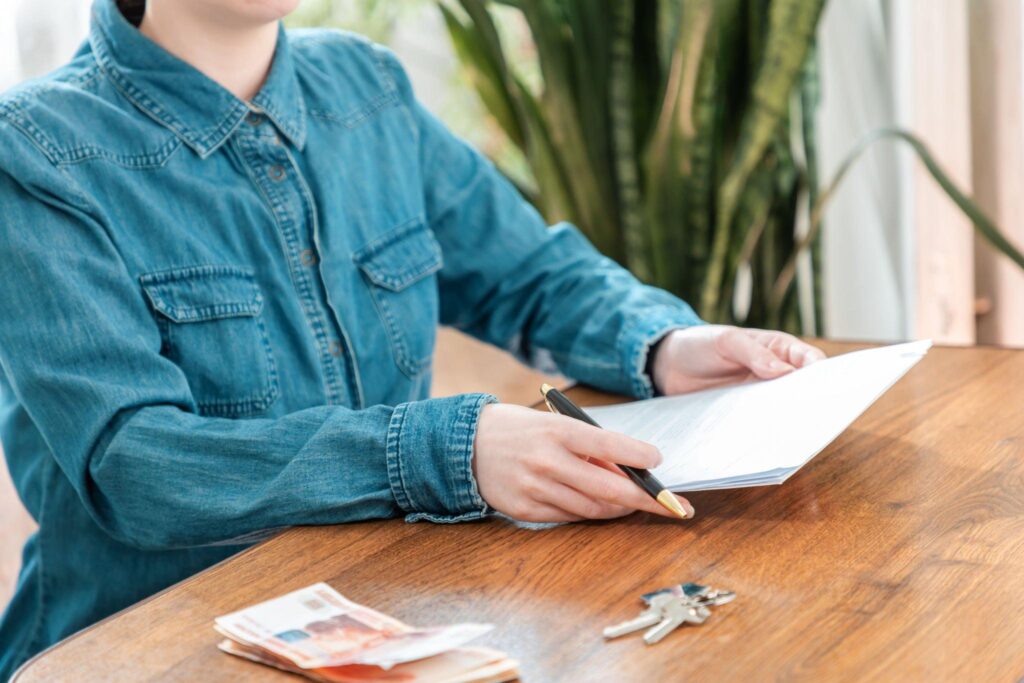 tenant vacate flat